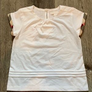 Burberry top toddler girl